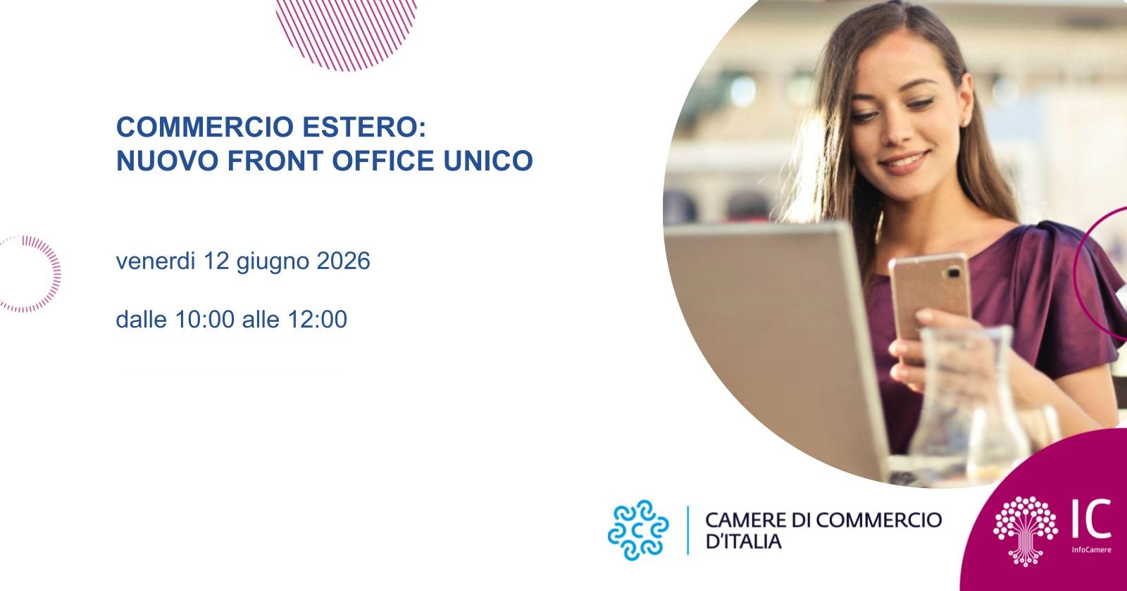 Commercio Estero Banner